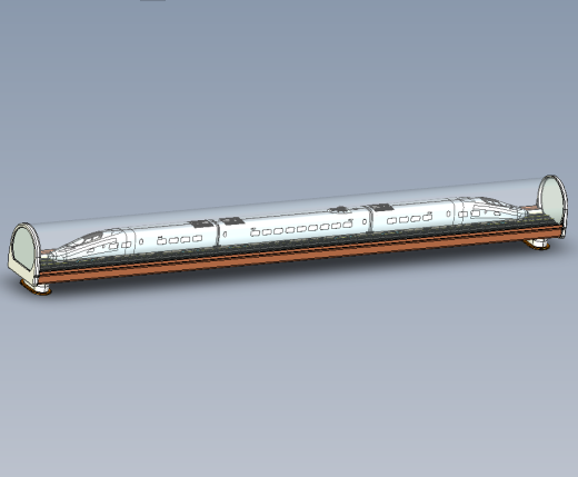 复兴号cr400af智能动车组3D图缩略图