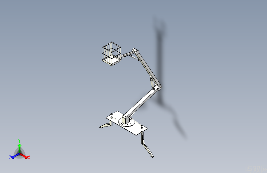 高空作业车工程样机设计