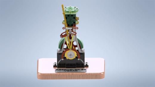 带反向齿轮的小型垂直蒸汽机(1840)缩略图