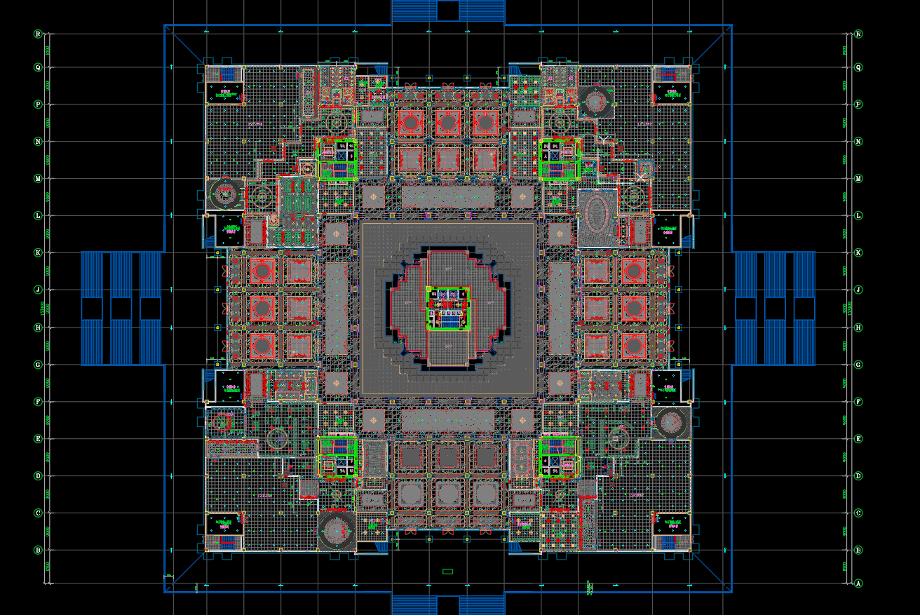 佛教庙宇寺庙建筑-灵光宝殿