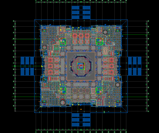佛教庙宇寺庙建筑-灵光宝殿缩略图