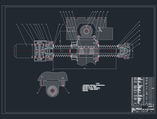 JCS-018立时加工中心主轴箱及进给系统设计 CAD+说明书缩略图