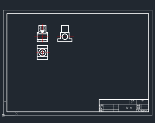 虎钳（零件图+装配图）缩略图
