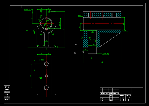 汽车拨叉零件加工工艺工序设计及钻Φ22孔钻床夹具CAD+说明书计算缩略图