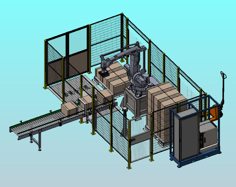 机器人码垛单元