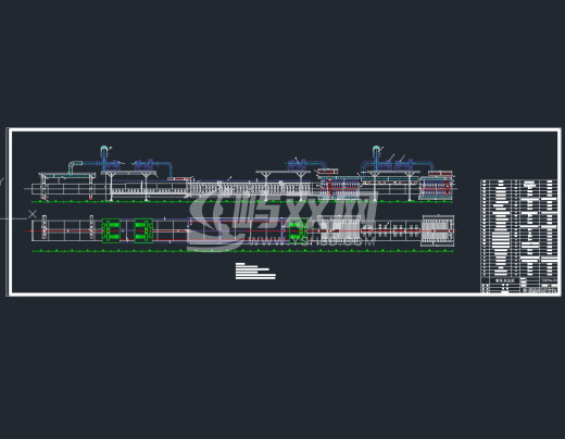 年产70万平米辊道窑设计 CAD+说明书缩略图