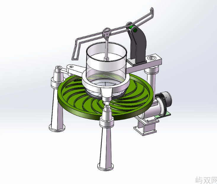 茶叶揉捻机设计【含三维SW+CAD图纸+说明书】
