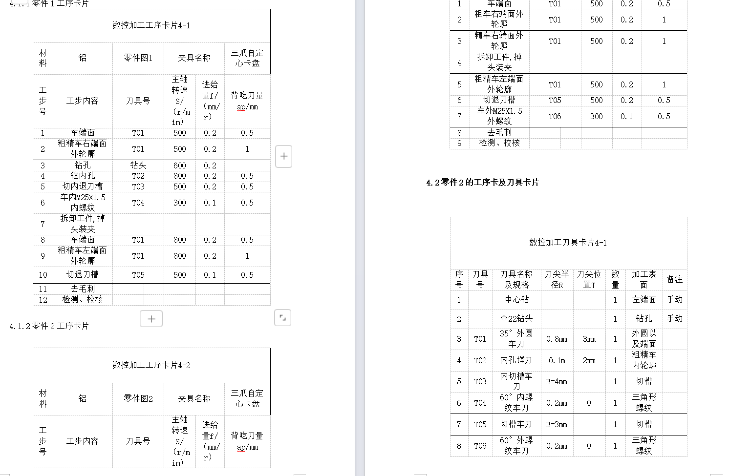 宝塔模型数控加工说明书(零件图+装配图+程序+说明书)