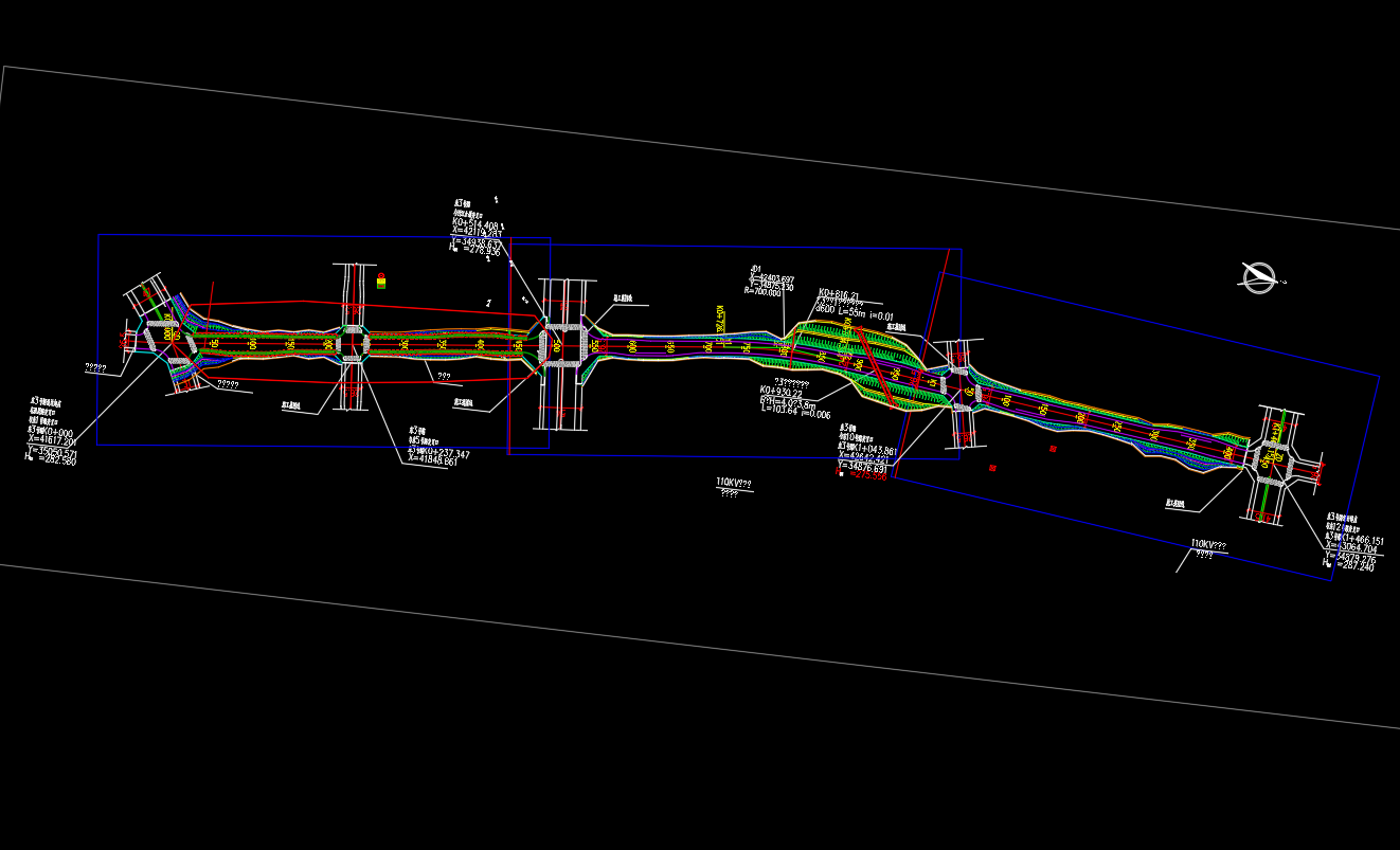 市政桥梁道路公路工程-（K0+000-K0+500）附属工程施工