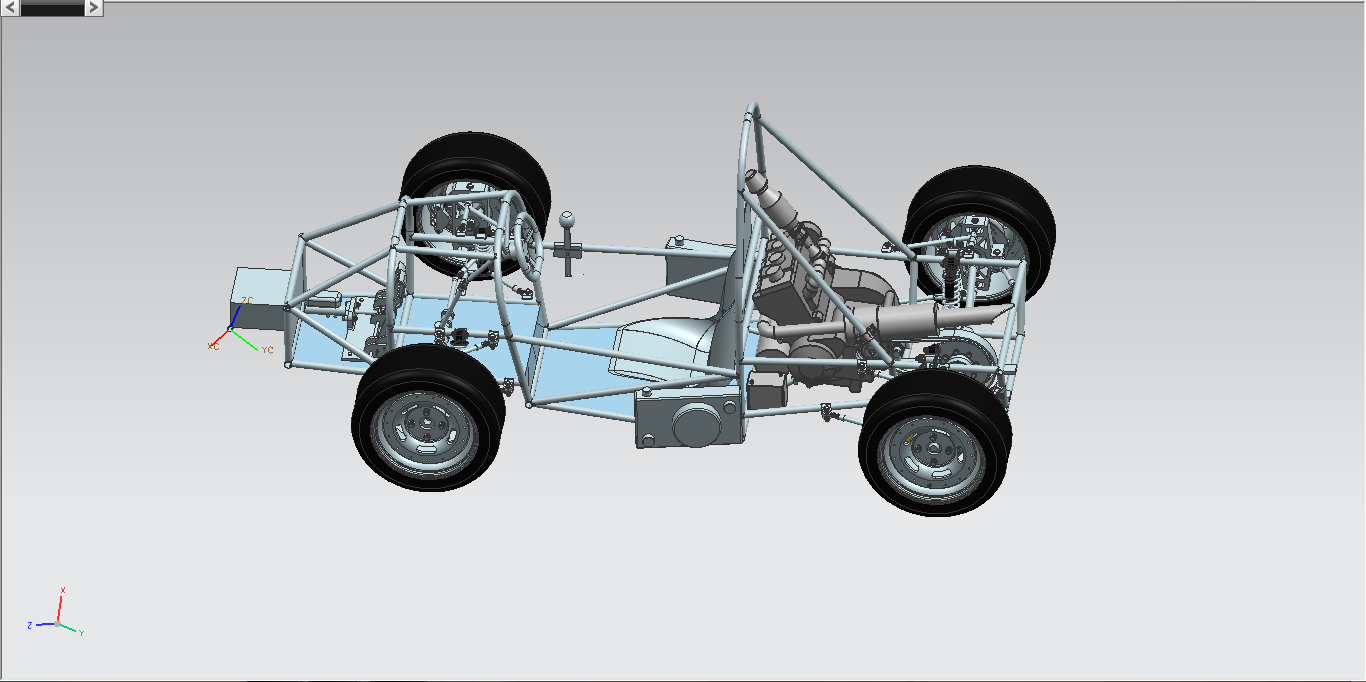 大学生方程式赛车设计（前后悬架设计）（有cad图+三维图）