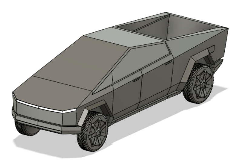 特斯拉汽车模型-皮卡cybertruck