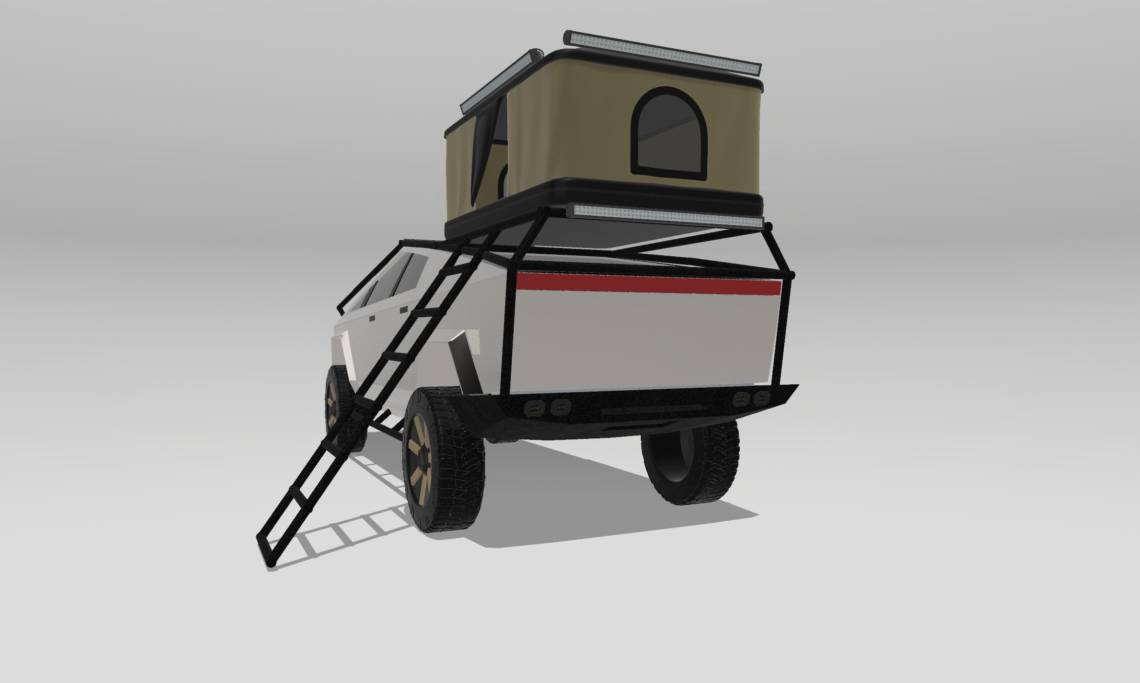 特斯拉汽车模型-皮卡cybertruck