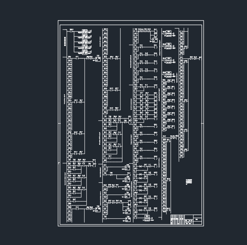 基于PLC的多层电梯的结构与电气控制设计（cad+说明书）