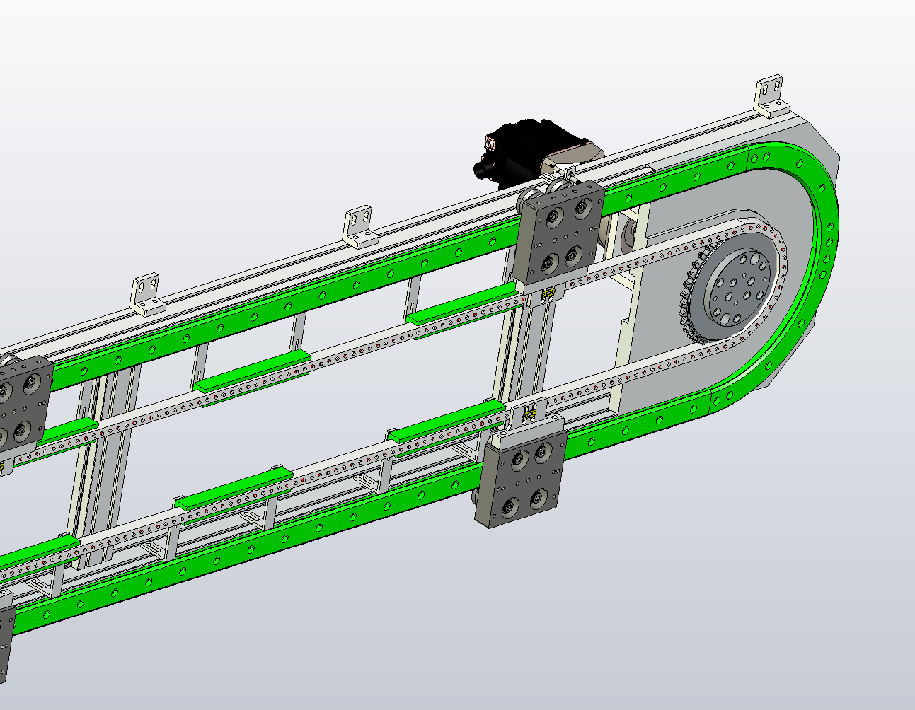 V50-468椭圆链条环形导轨（型材）