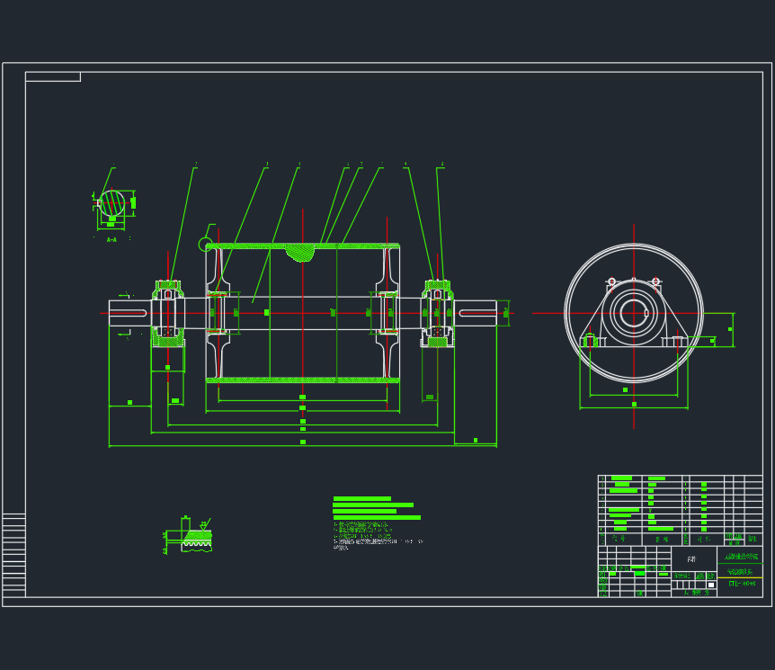 DTⅡ型固定式带式输送机的设计 CAD+说明书