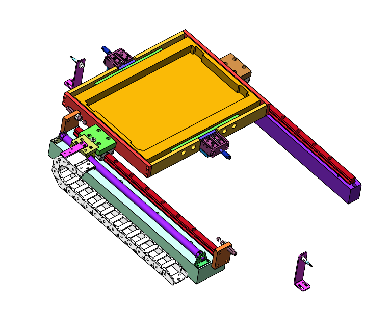电脑壳体组装倍数链搬运机上下料设备