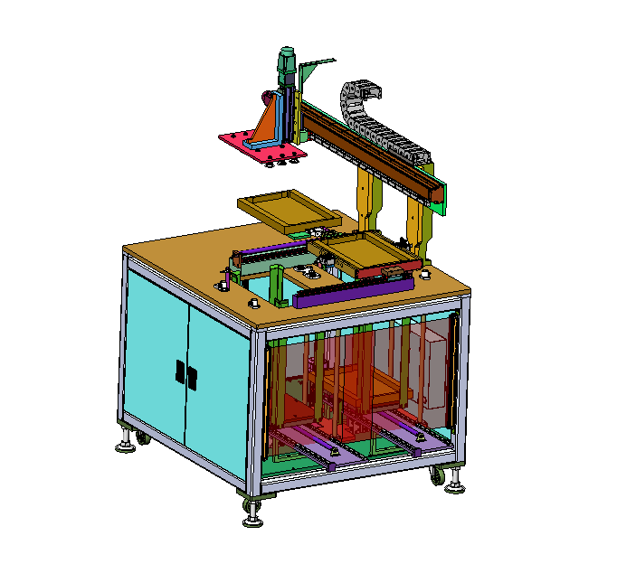 电脑壳体组装倍数链搬运机上下料设备