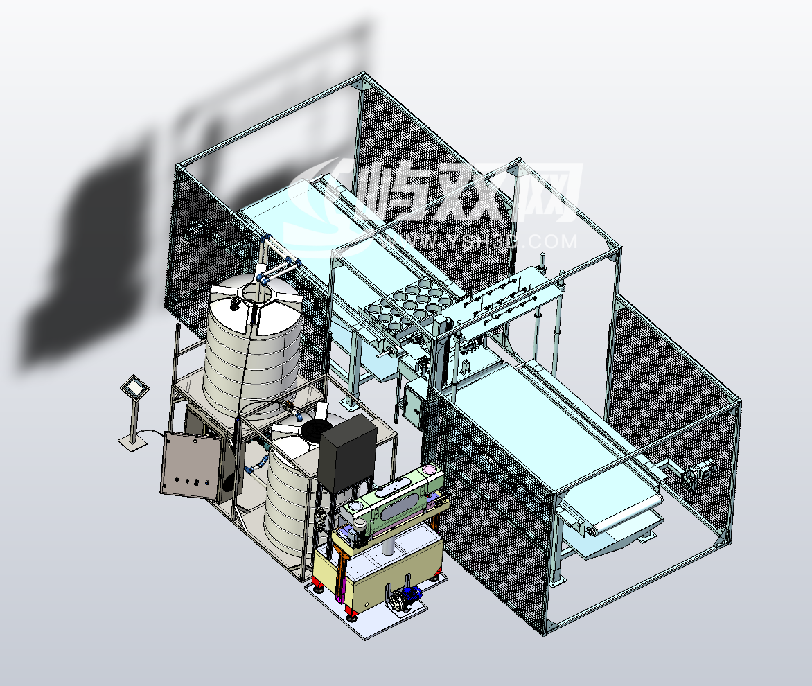 自动化饮料灌装生产线