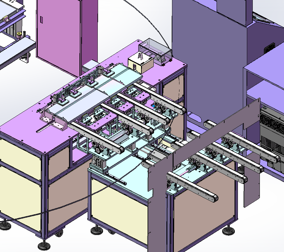 热切割自动化线，自动上料拆码垛，送料切割