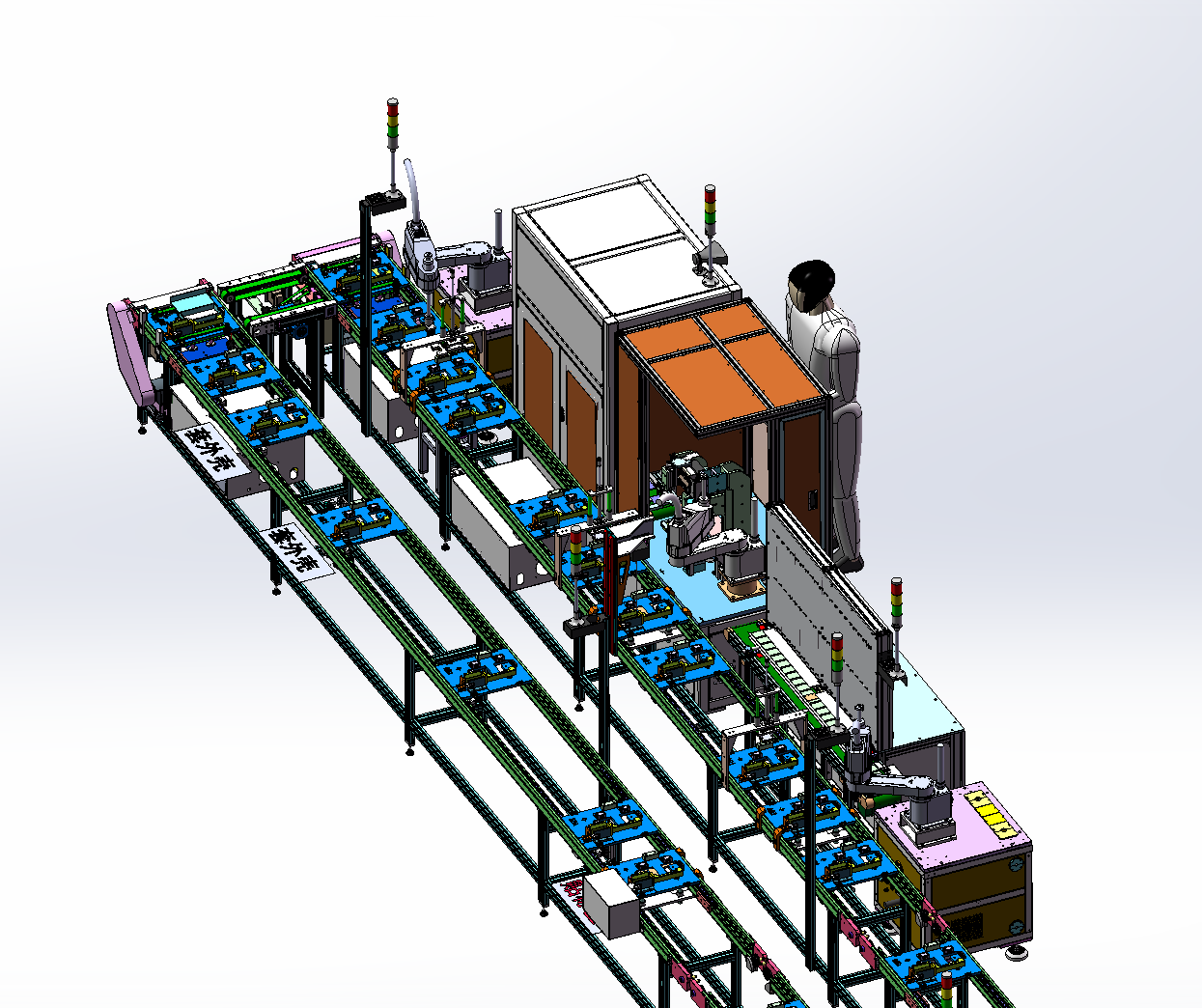 手环全自动包装线