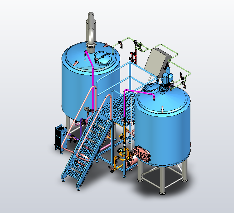 10BBL两器糖化系统