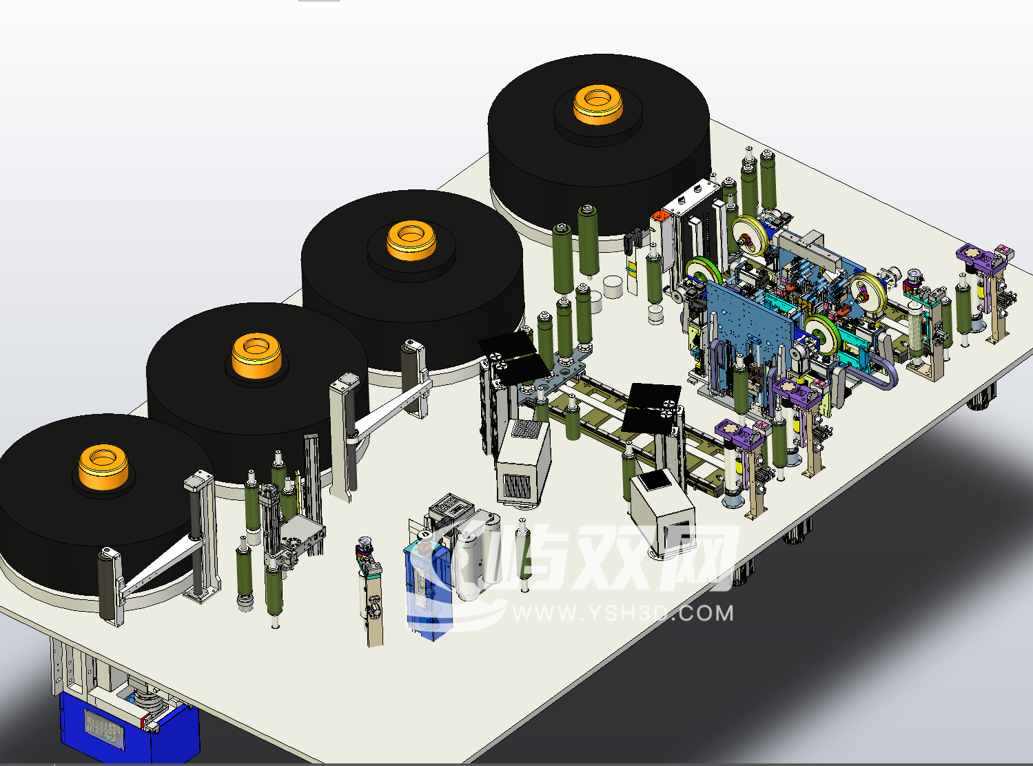 锂电极片贴胶机（已生成过的自动化设备）
