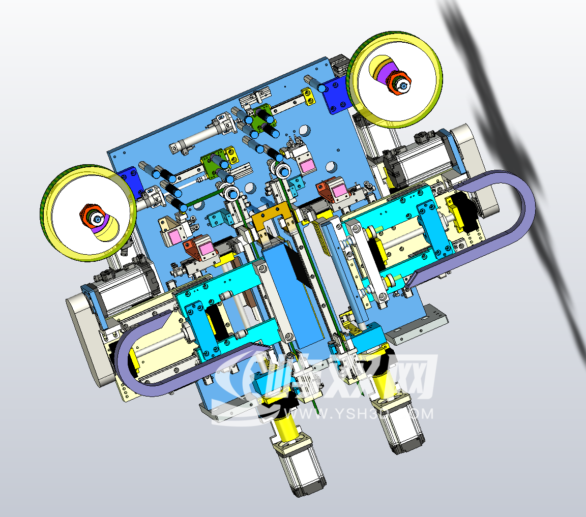 锂电极片贴胶机（已生成过的自动化设备）