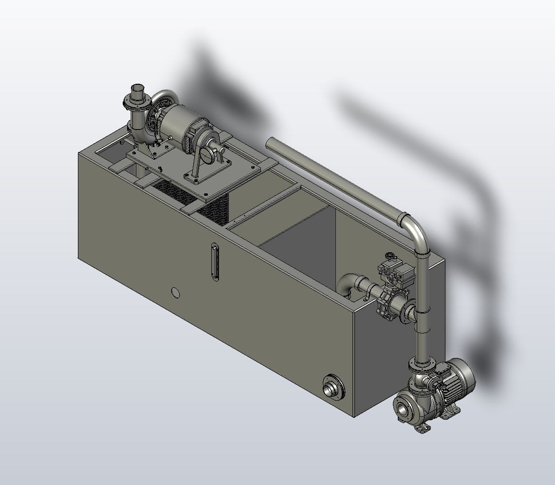 鱼苗种池循环水过滤装置