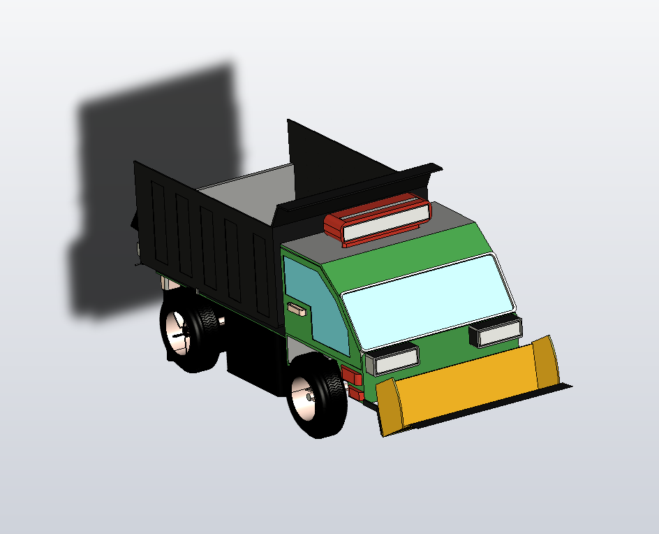 废物搬运装载车设计