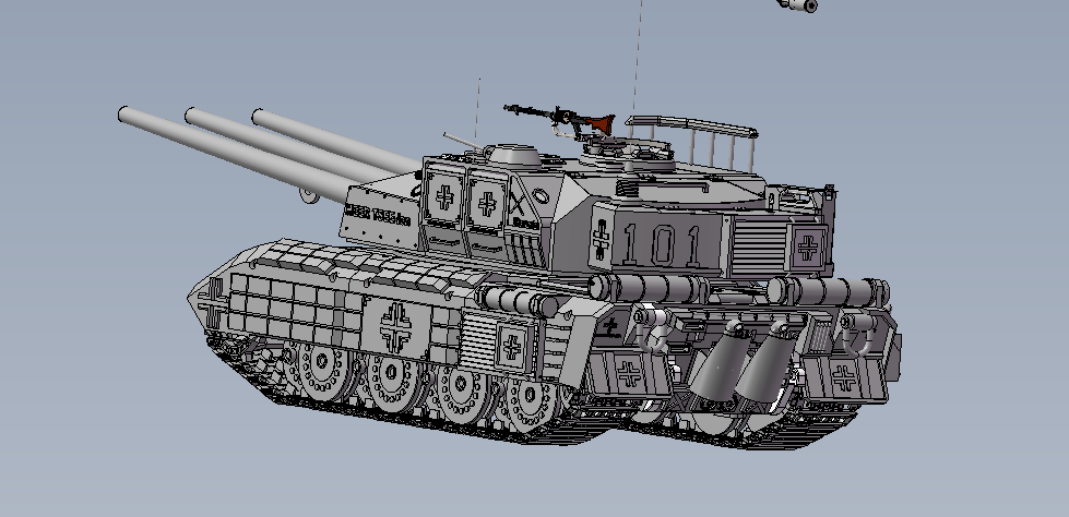 ‌E-100超重型坦克