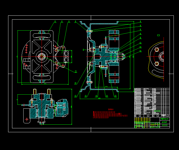 大学生方程式赛车设计（制动与行走系统设计）（有CAD图+说明书）