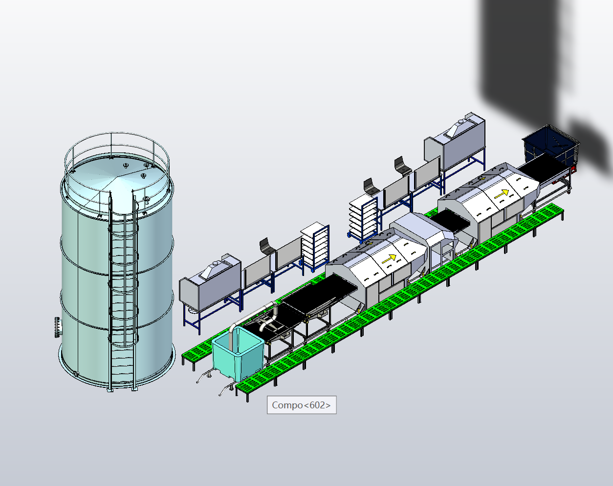 蔬果自动化加工系统