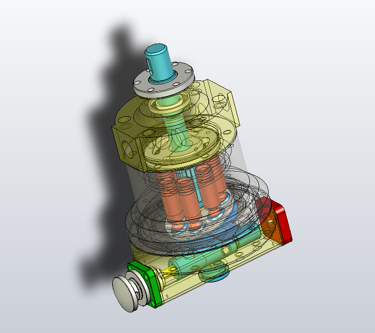 斜盘式轴向柱塞马达 XMF40+ug8.5