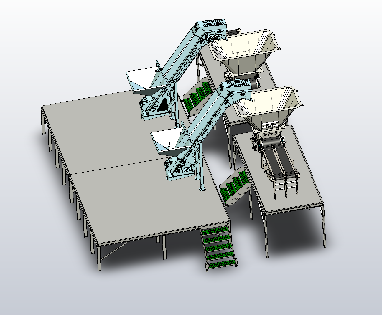 散料自动化输送与分拣系统