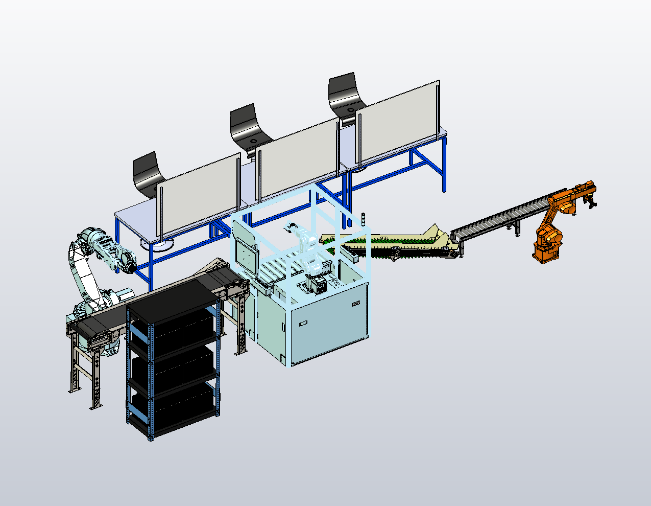 人机协作型自动化产线