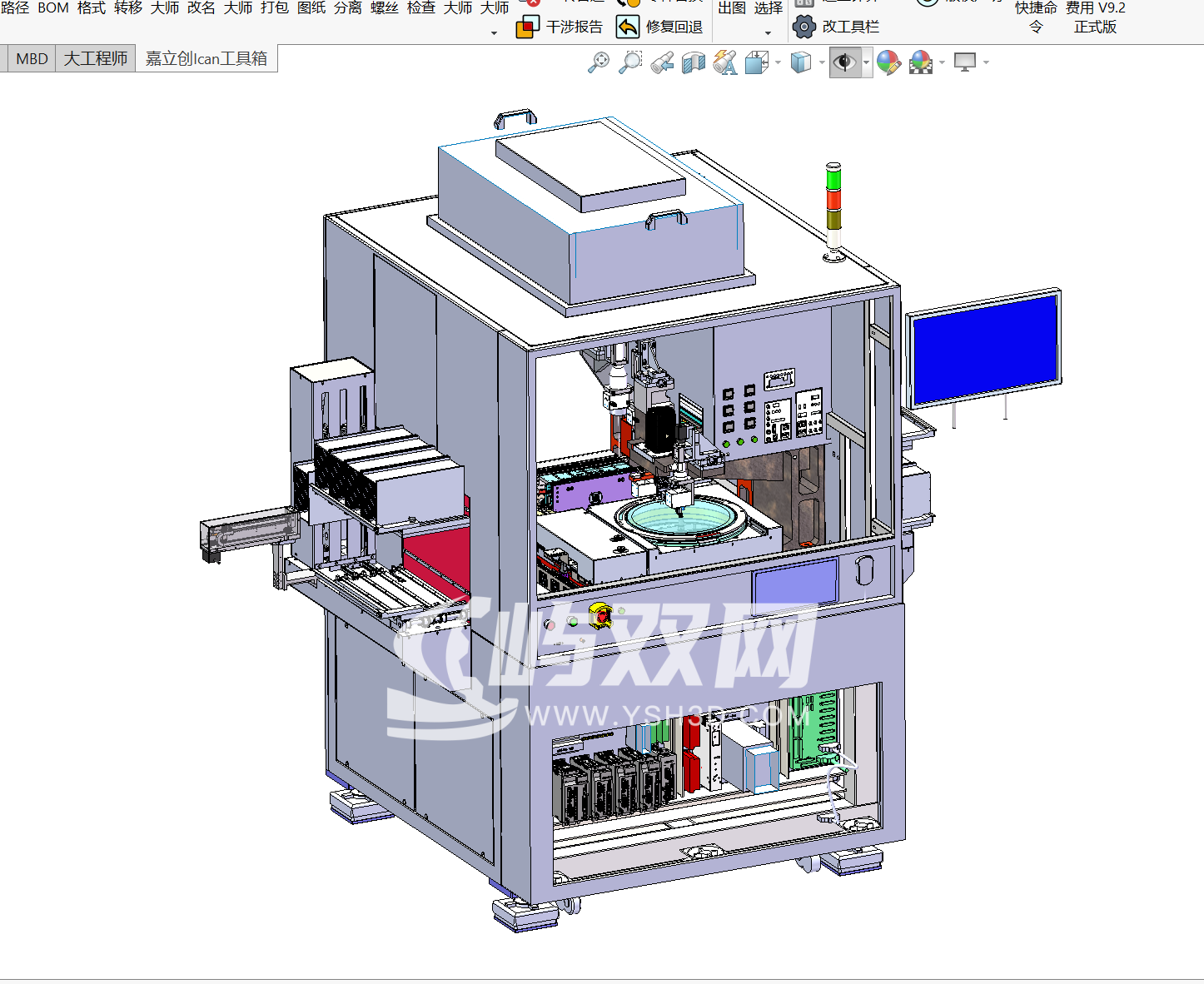 12寸芯片高速高精固晶机AD832（半导体设备）
