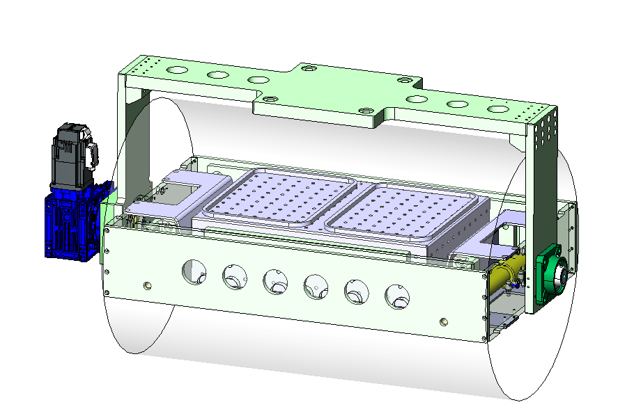 龙门料框倒料⾃动上料机