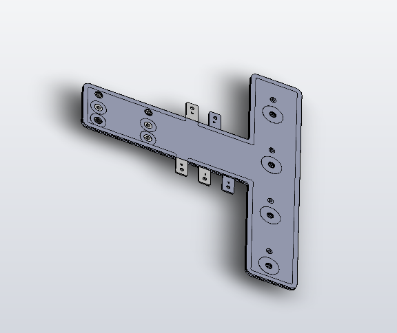 机柜电容与IGBT连接母排