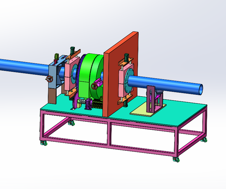 轮系式塑料管材无屑切割机