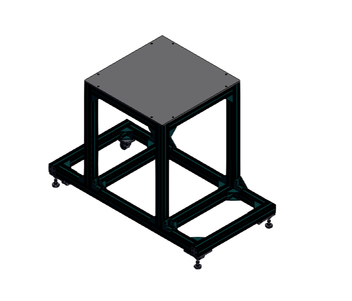 简易型材工作台