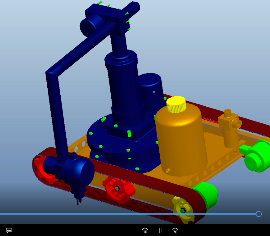高压水切机设计 三维+说明书+仿真视频