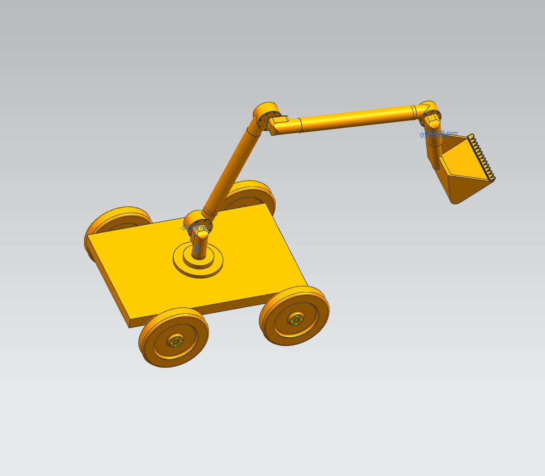 四轮小车 建模加仿真