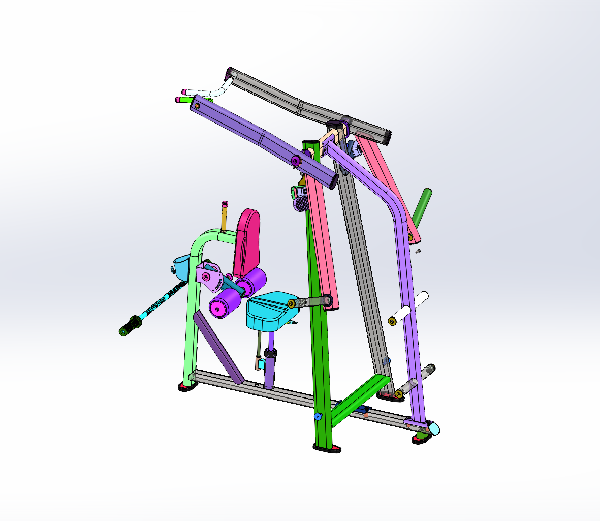 挂片式力量训练器