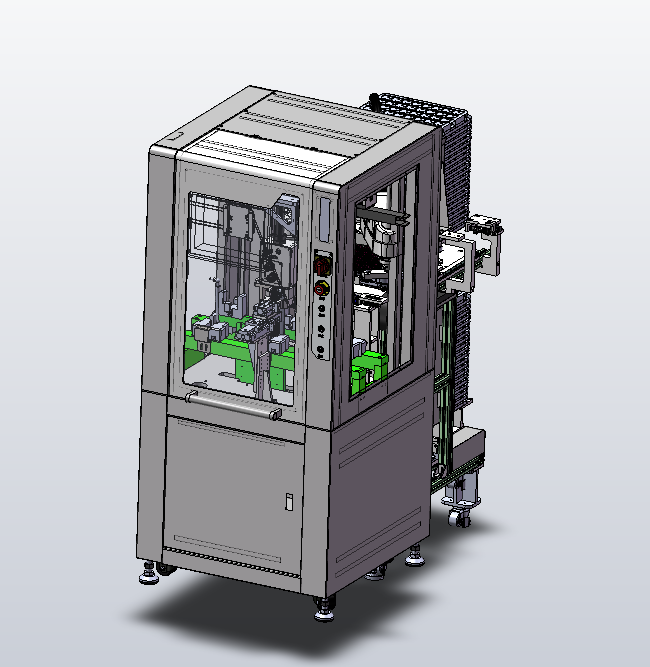 自动装导光柱机