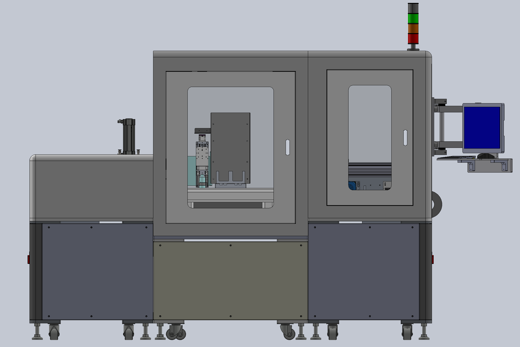 全自动水浸超声扫描设备   