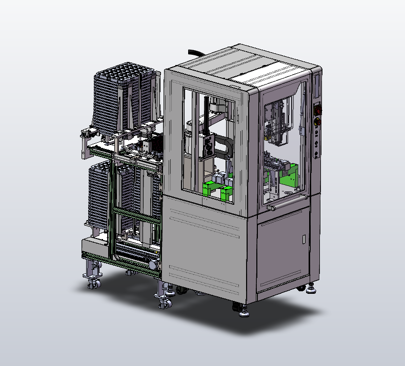 自动装导光柱机