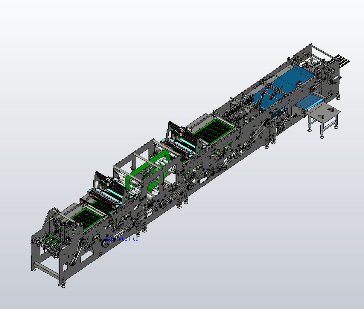 印刷包装行业翻转180度双面离线检测平台