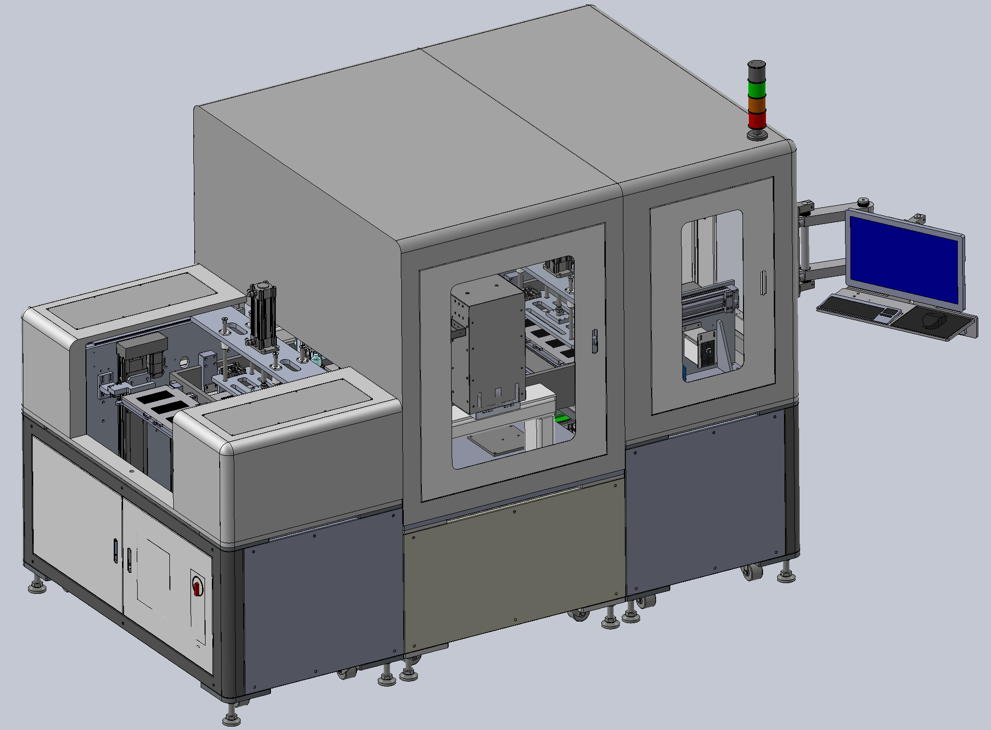 全自动水浸超声扫描设备   