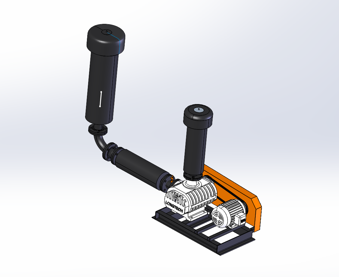 龙科鼓风机真空泵成套设备