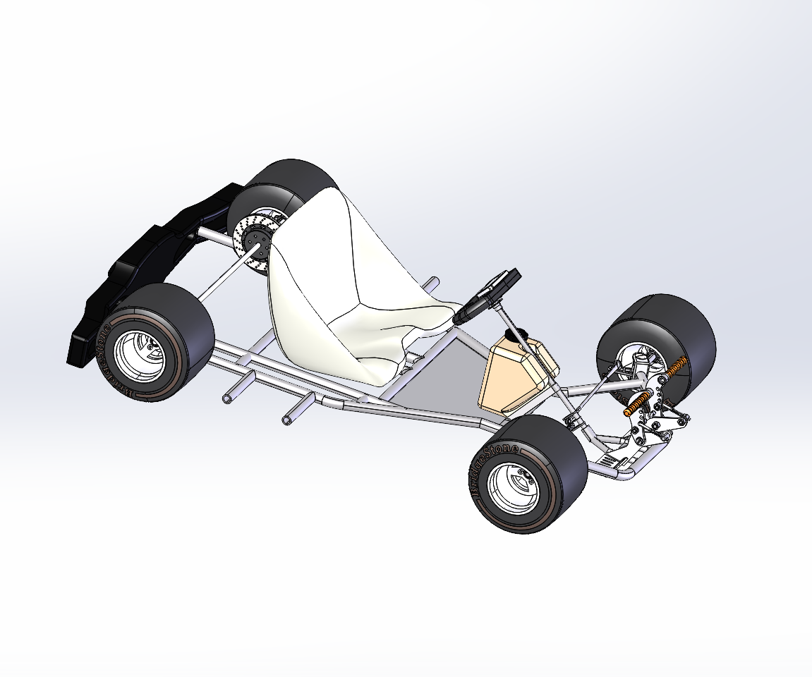 卡丁车三维模型